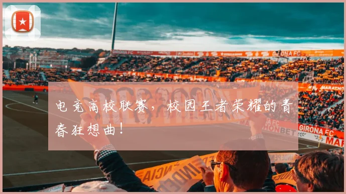 电竞高校联赛,校园王者荣耀的青春狂想曲!